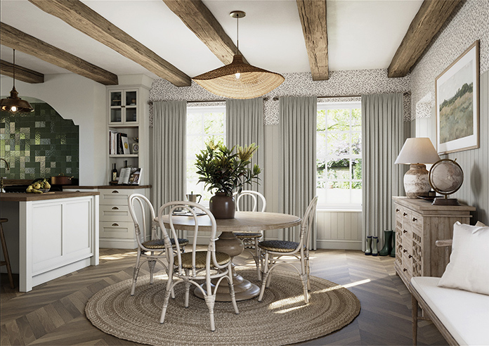 Blenheim, Truffle - Made to Measure Curtains - Image 7
